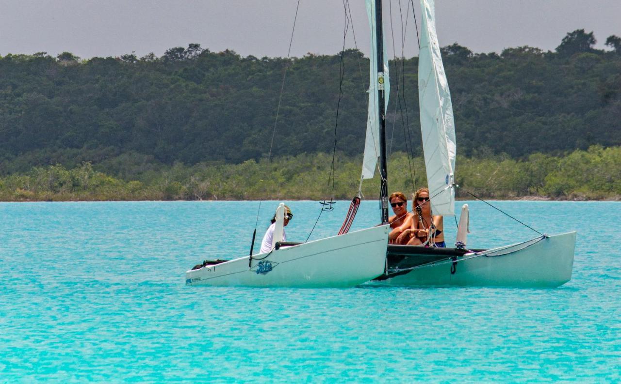 El Buho Lagoon Bacalar Exteriör bild