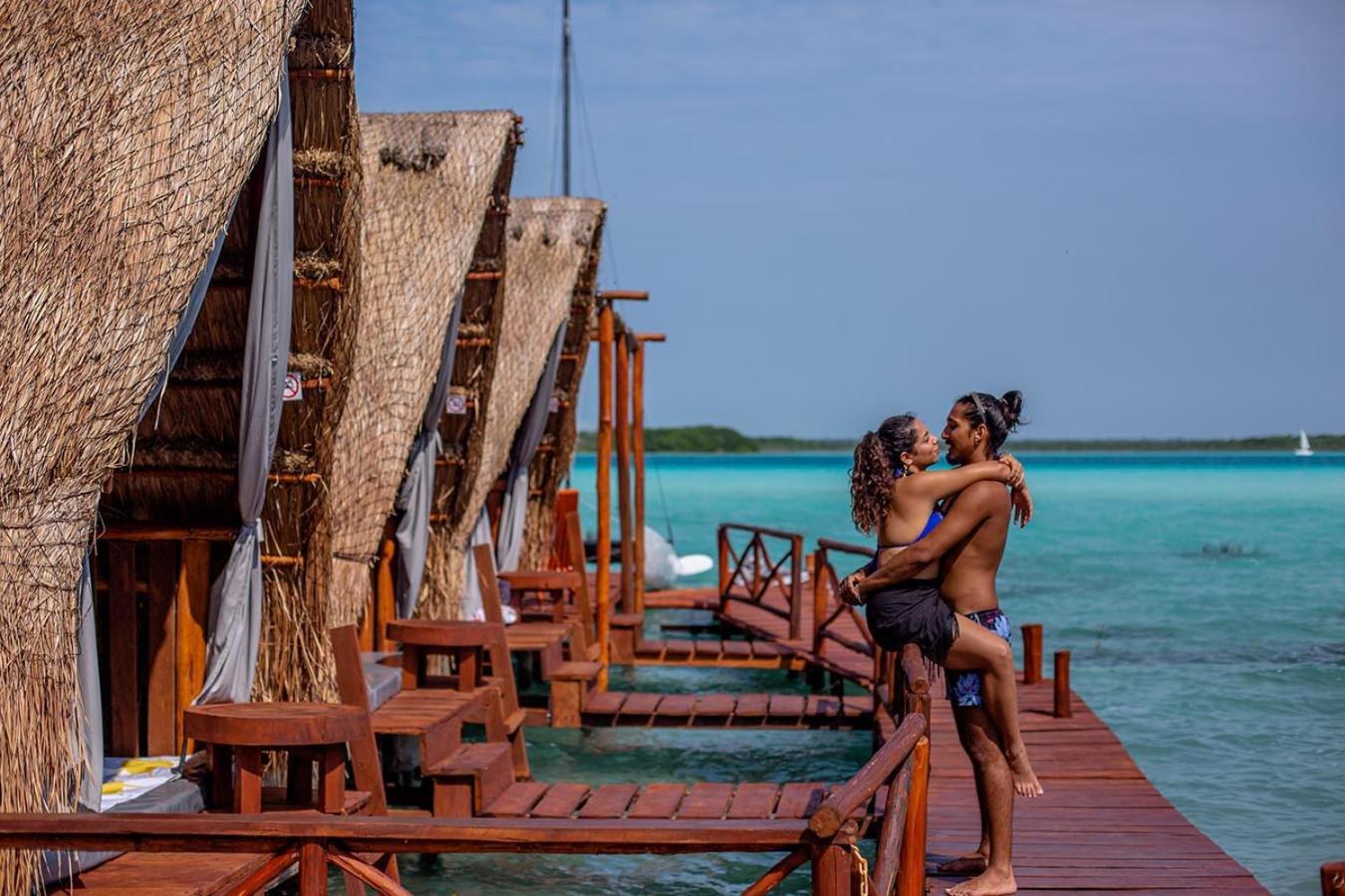 El Buho Lagoon Bacalar Exteriör bild
